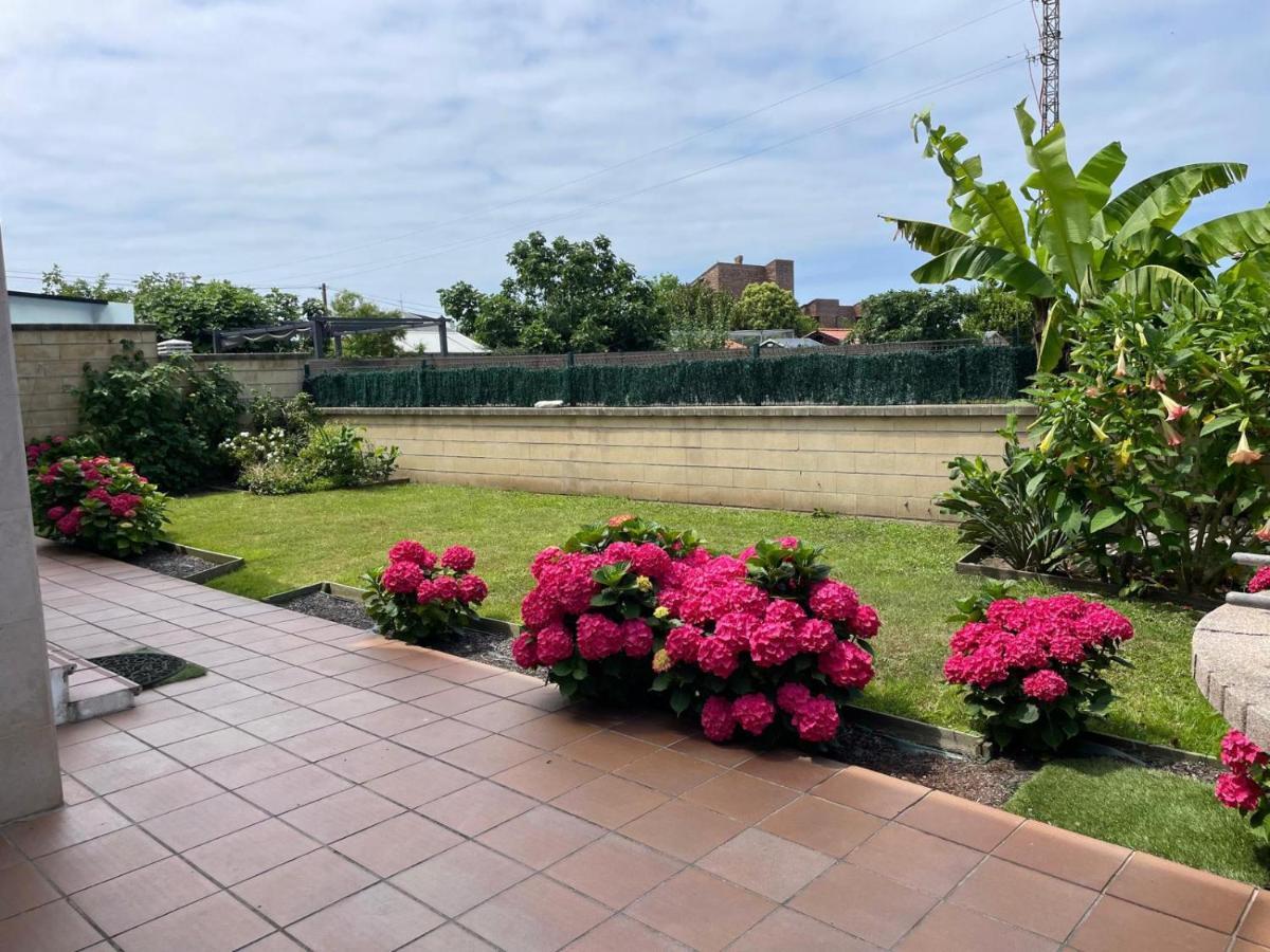 Apartamento Con Jardin Privado Y Barbacoa A 5 Min Playas Santander Luaran gambar